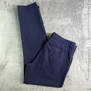 Oakley Mens Regular Fit Performance Pants Navy Blue Technical Golf 34X31